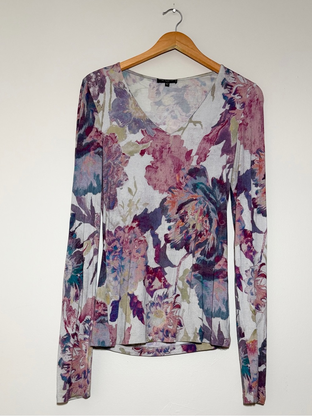 Etro Floral Long Sleeve Shirt Italian Size 42